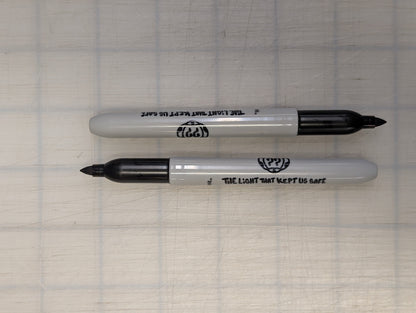 "The Light That Kept Us Safe" Custom Sharpies