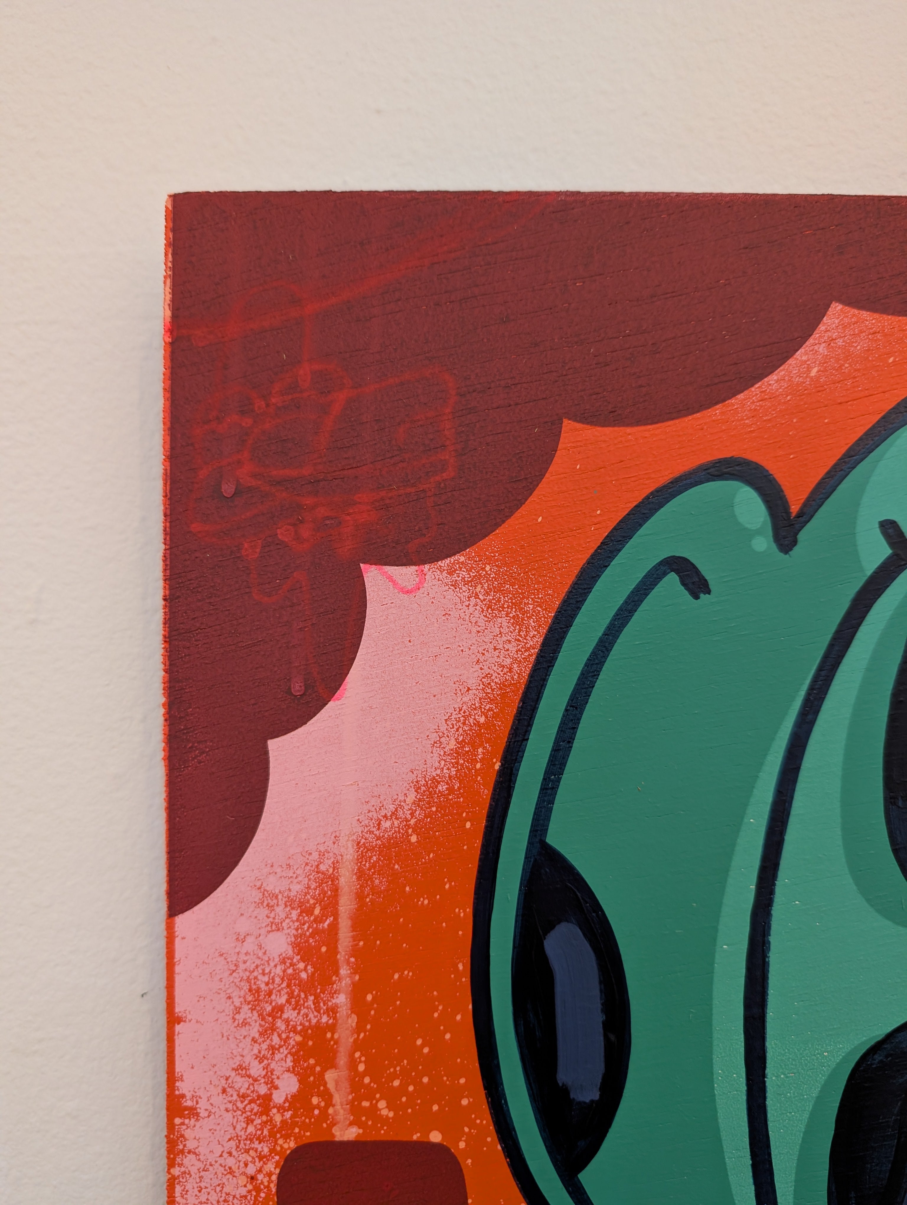 "The Light That Kept Us Safe" - Wood Panel (Amor)