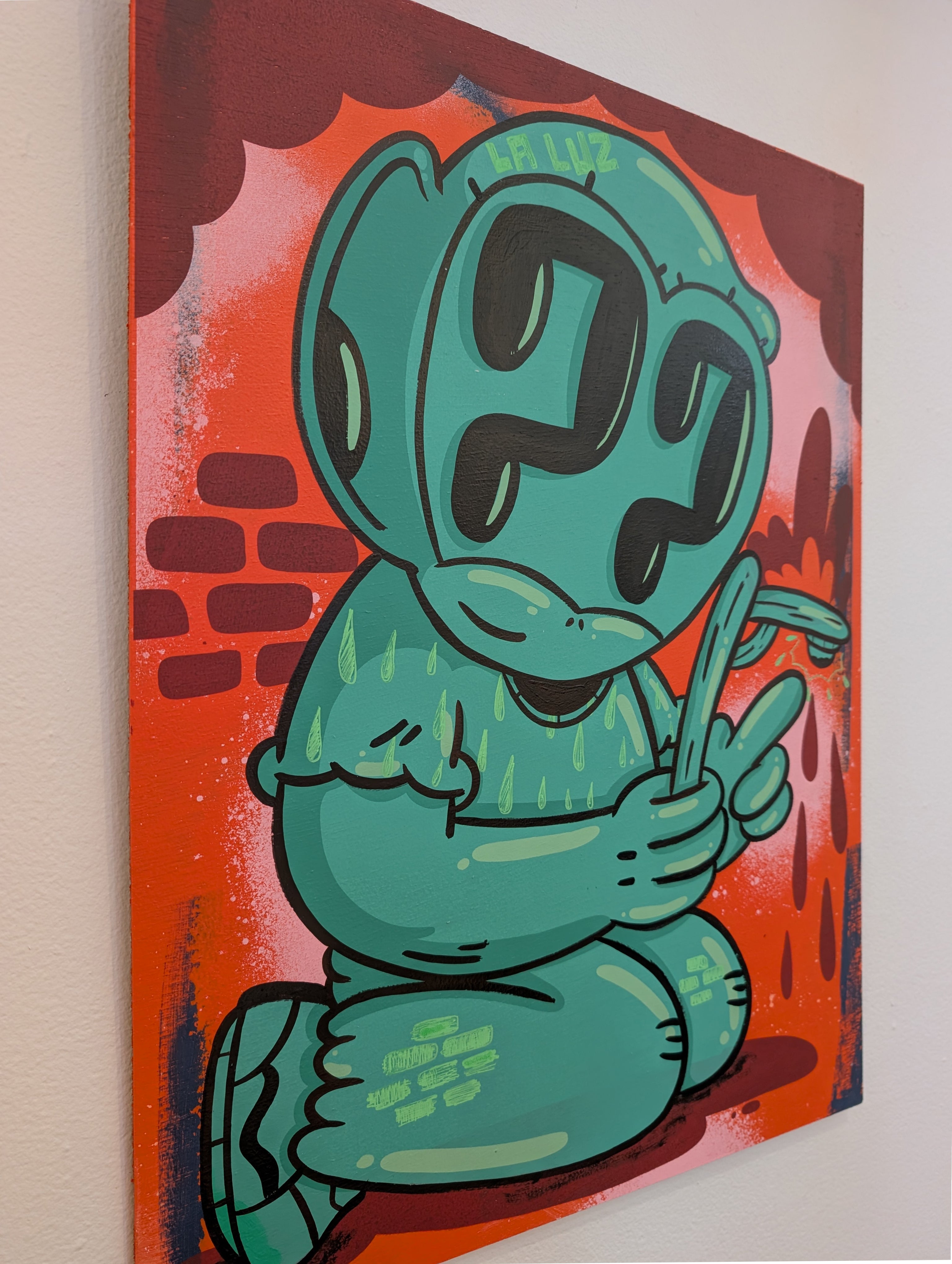 The Light That Kept Us Safe - Wood Panel (La Luz)