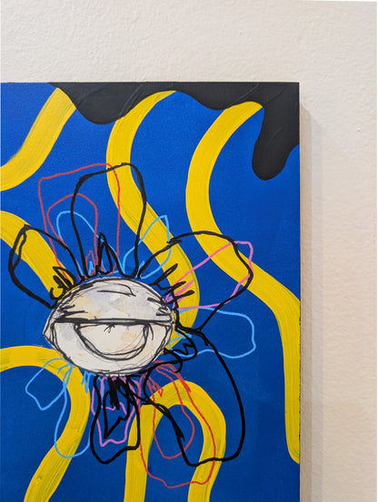 "Hide & Seek" v2 in Blue by Chelsea B.