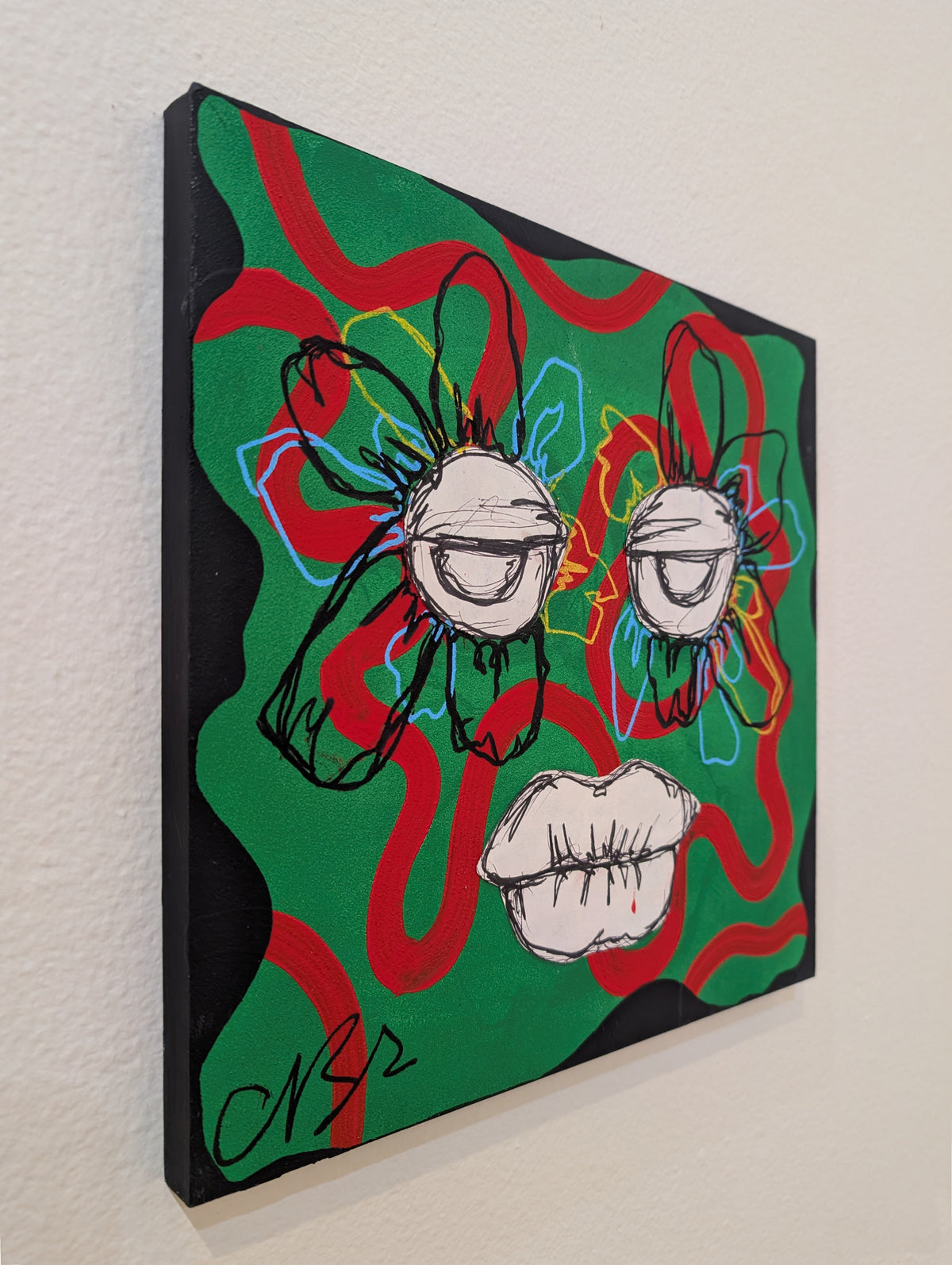 "Hide & Seek" v1 in Green by Chelsea B