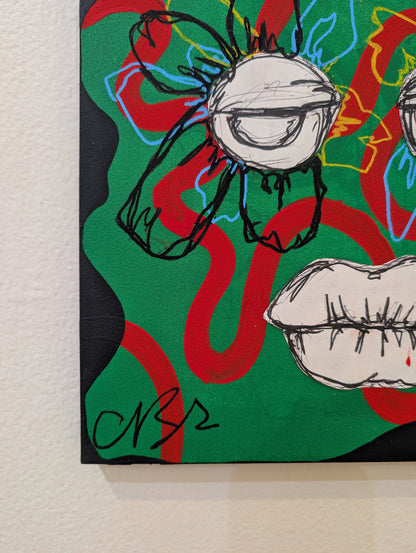 "Hide & Seek" v1 in Green by Chelsea B