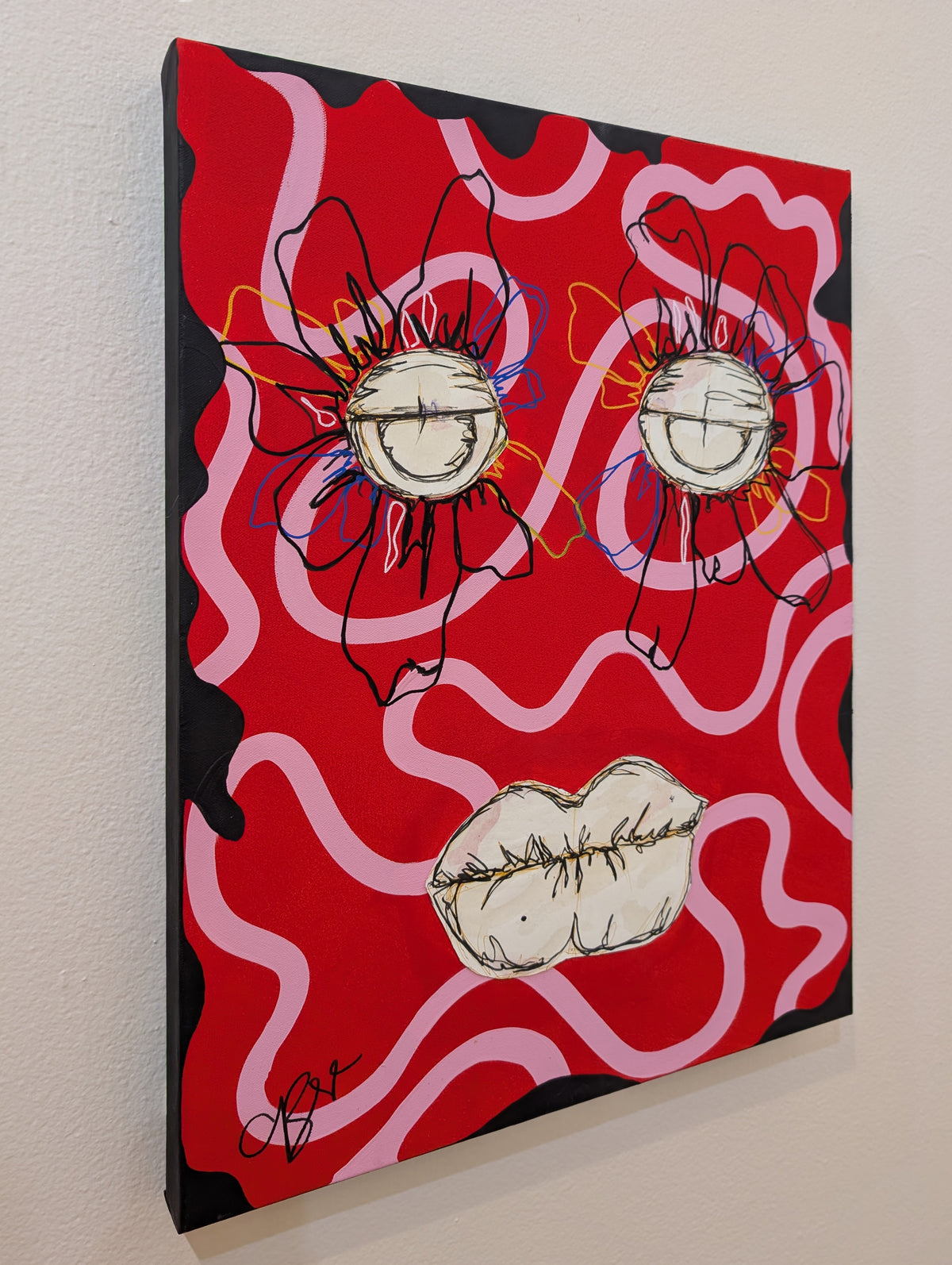 "Hide & Seek" v3 in Red by Chelsea B.