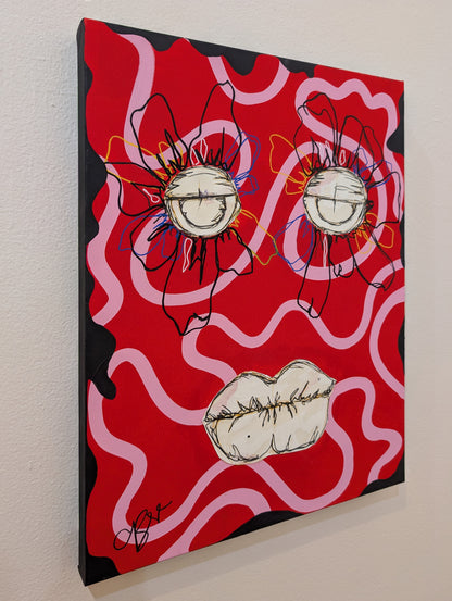 "Hide & Seek" v3 in Red by Chelsea B.