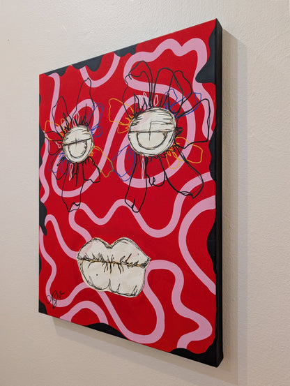 "Hide & Seek" v3 in Red by Chelsea B.