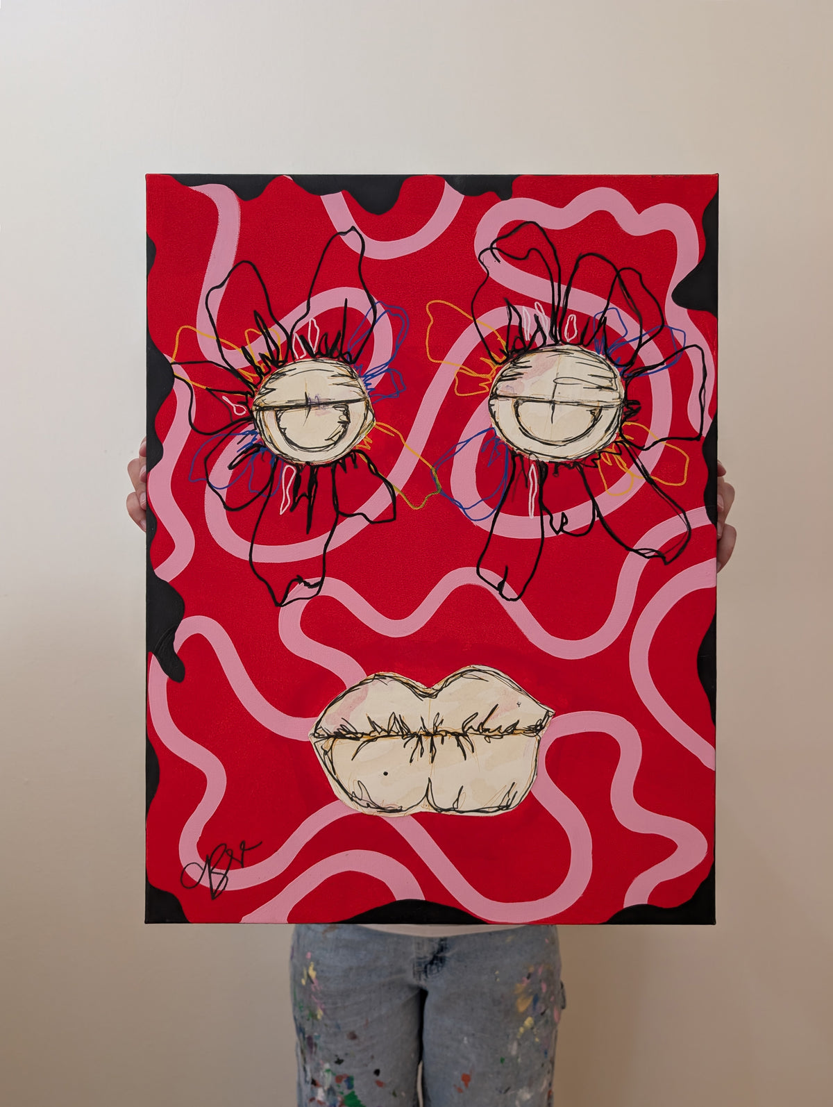 "Hide & Seek" v3 in Red by Chelsea B.