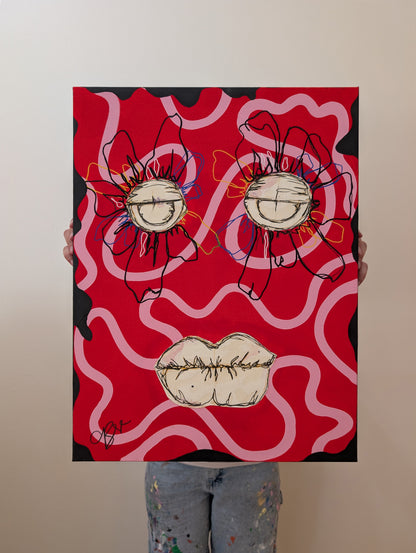 "Hide & Seek" v3 in Red by Chelsea B.