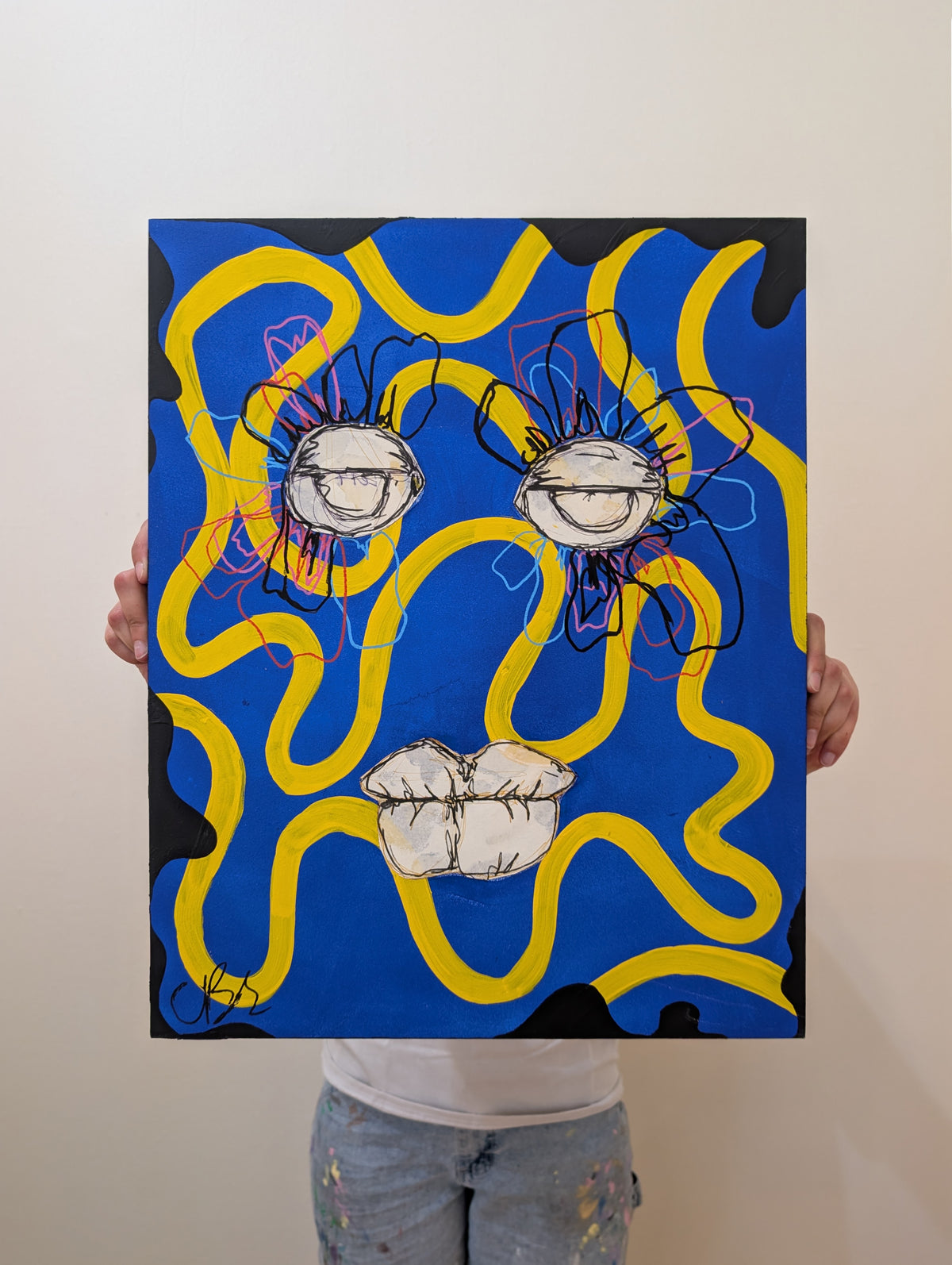 "Hide & Seek" v2 in Blue by Chelsea B.