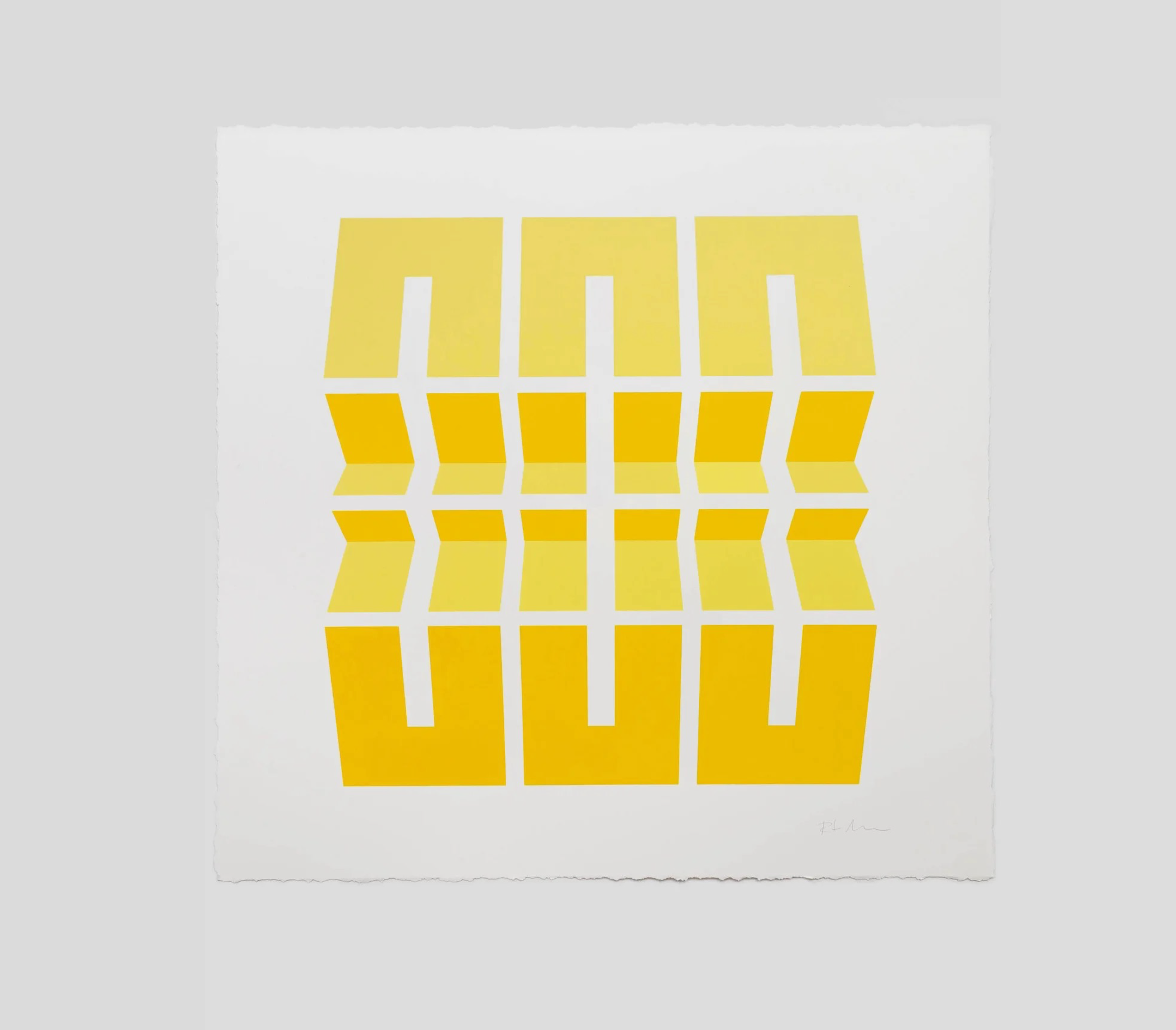 Robert Moreland — Three Yellow Rectangles