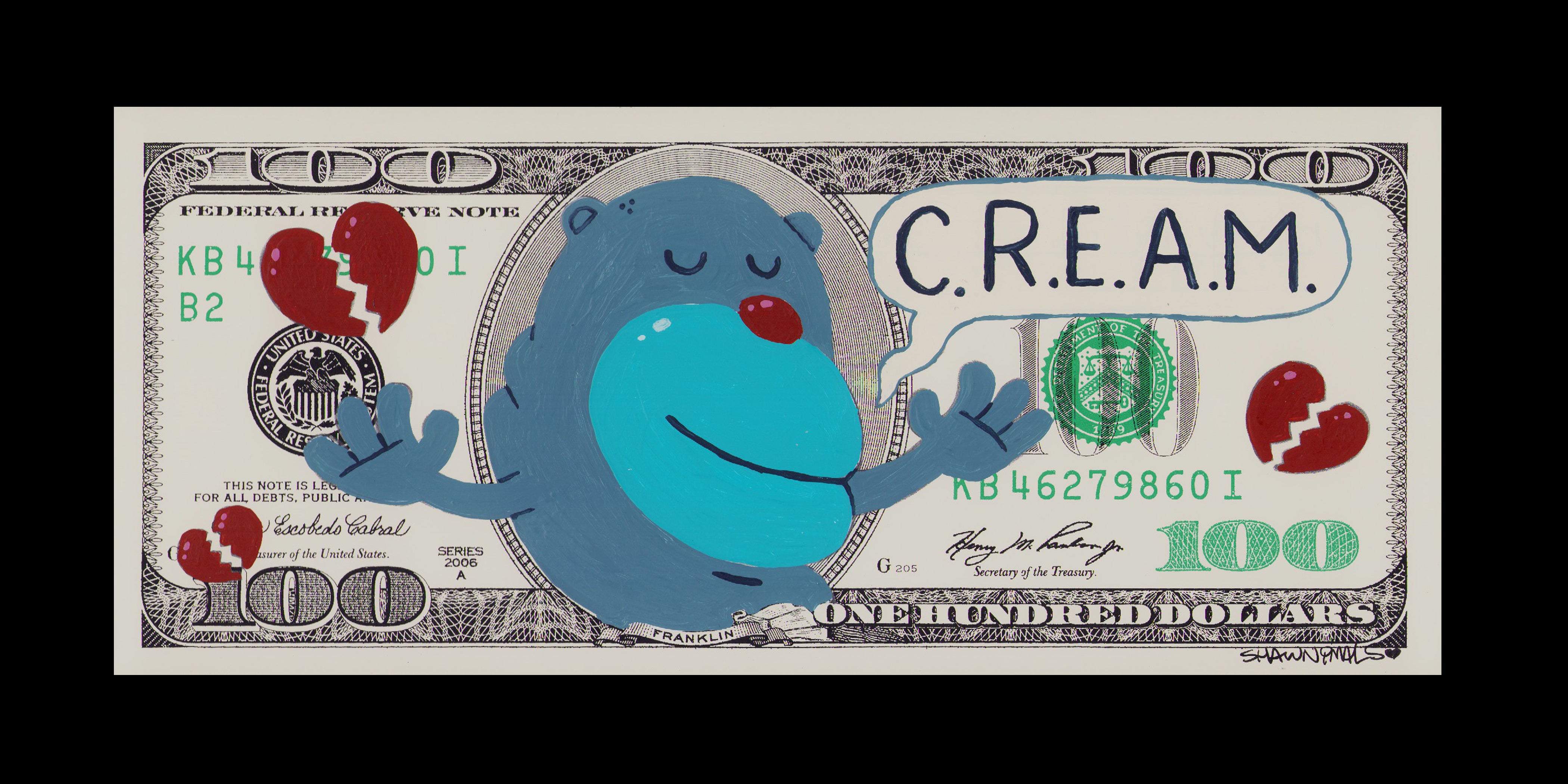 285. "C.R.E.A.M" by Shawnimals
