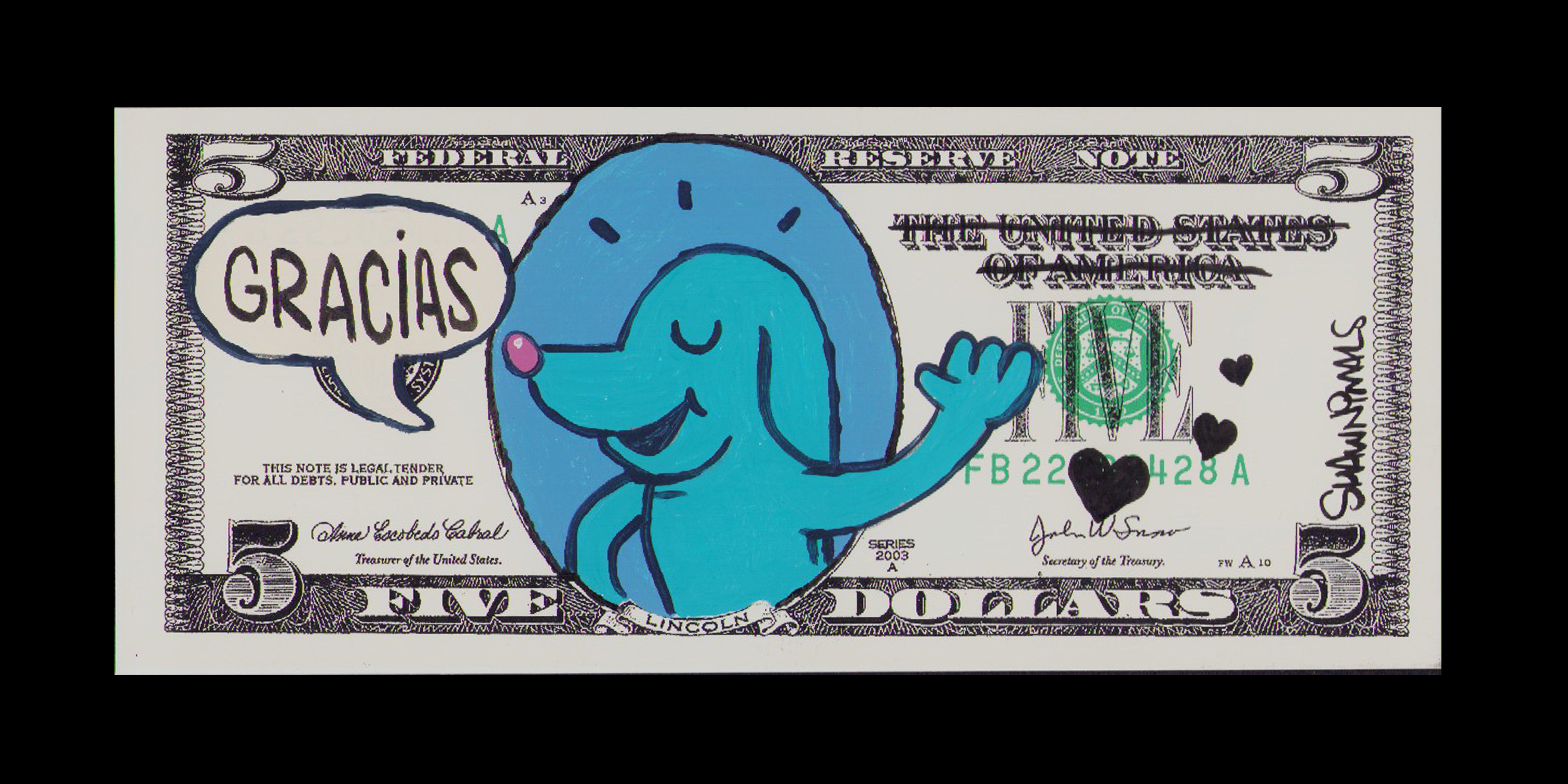 288. "In Dog We Trust 2" by Shawnimals