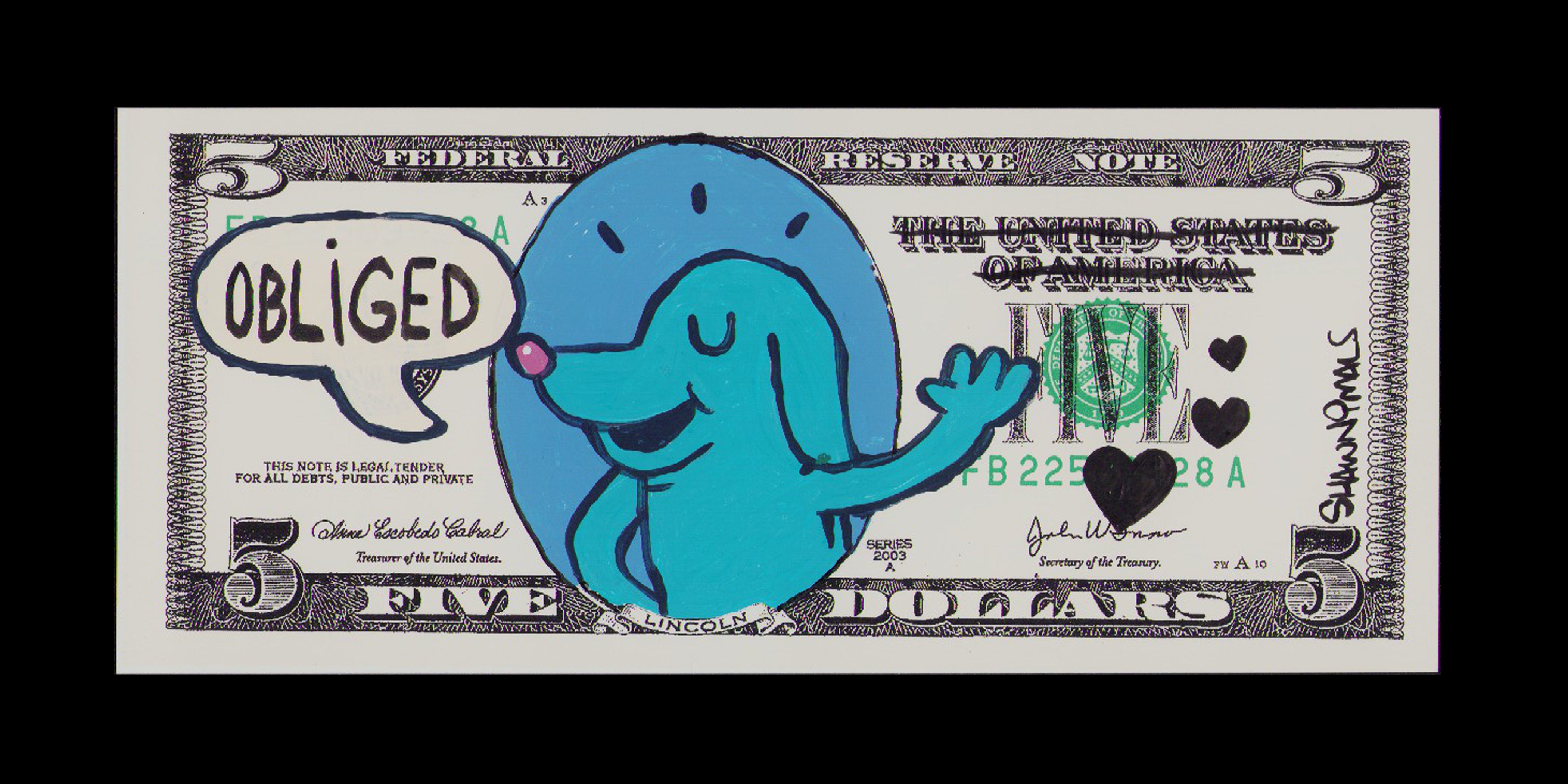 289. "In Dog We Trust 3" by Shawnimals