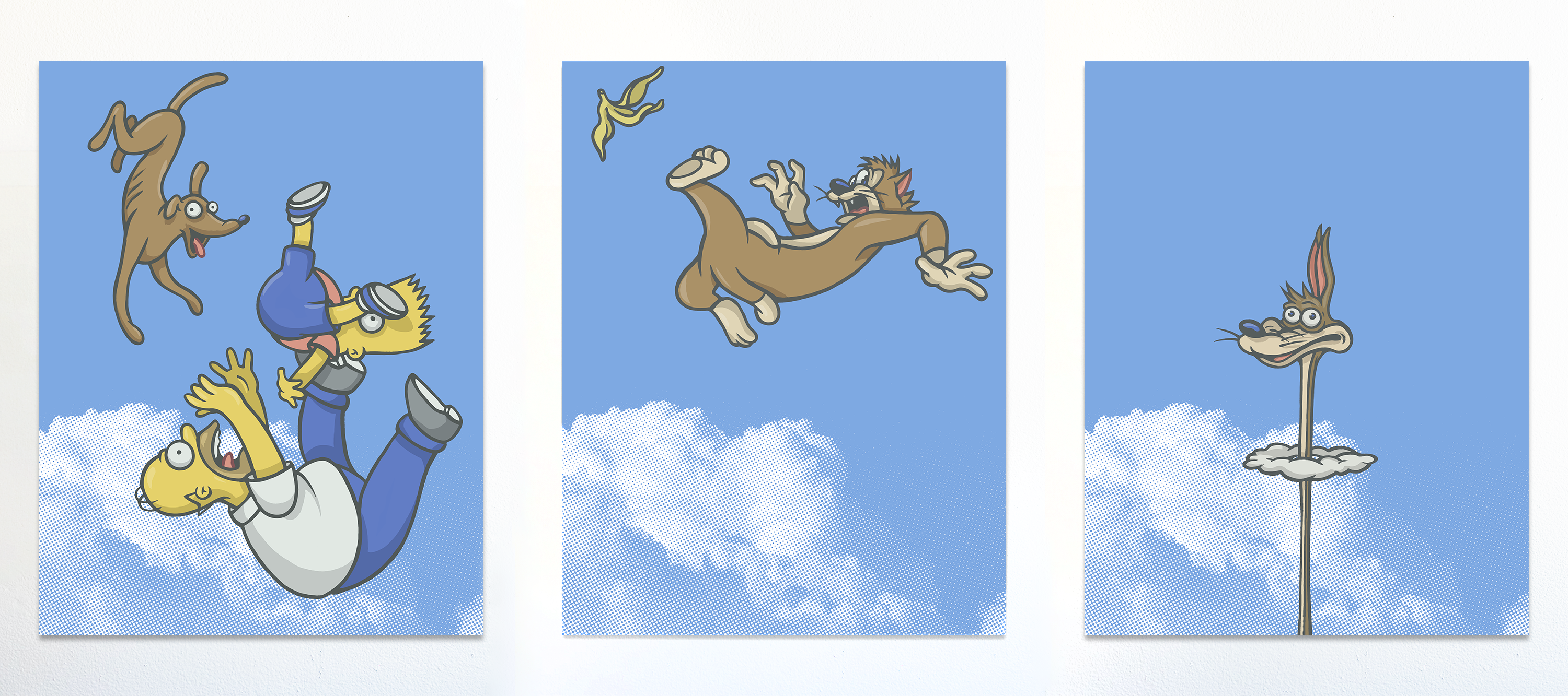 "The Fall Triptych" - (Print Set Includes #1, #2, #3) by Steve Seeley