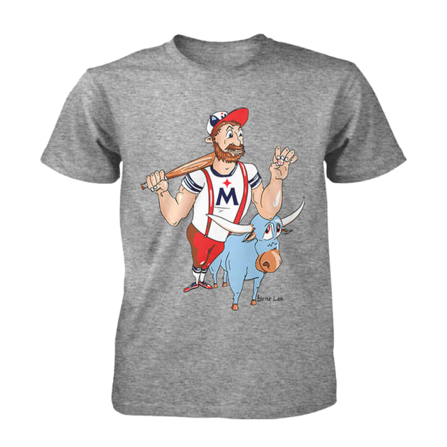 Barret Lee T-Shirt Minnesota Twins vs Milwaukee Brewers