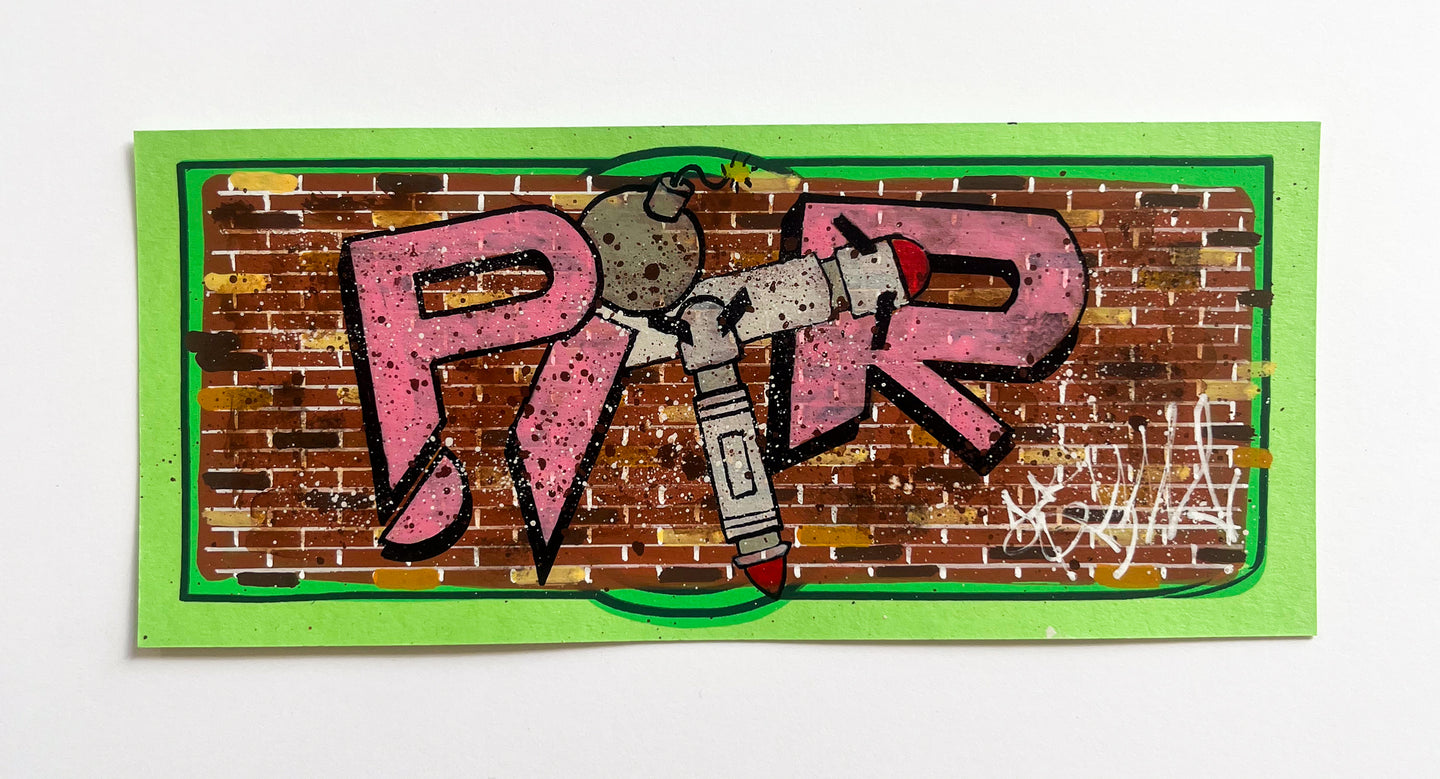 Hand Embellished Bill #1
