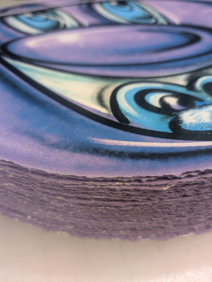 Kenny Scharf - Purple Smile