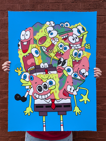 "Big Guys" Neon Yellow Variant by Wizard $kull