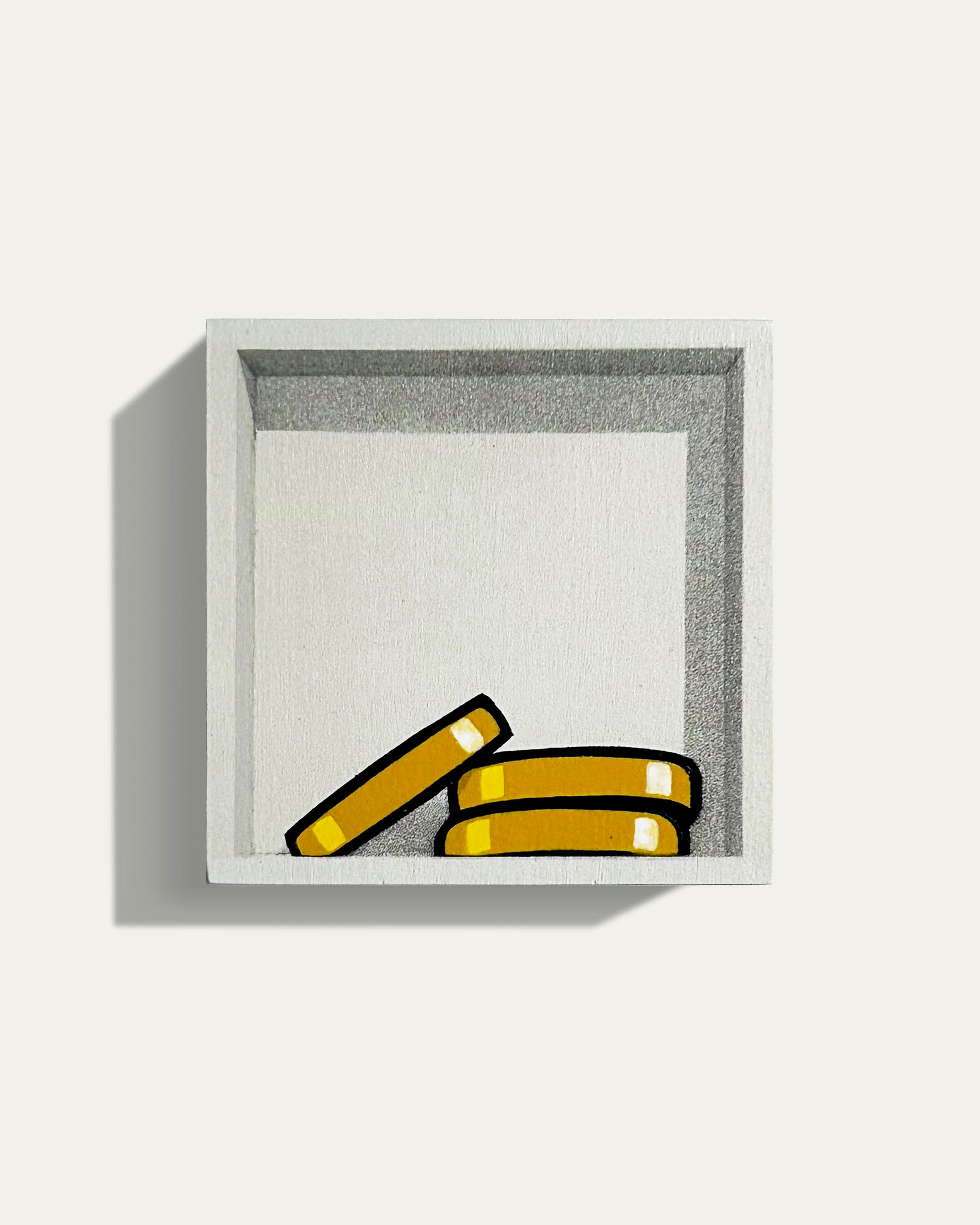 326. "3 Gold Coins (Above)" by E. LEE