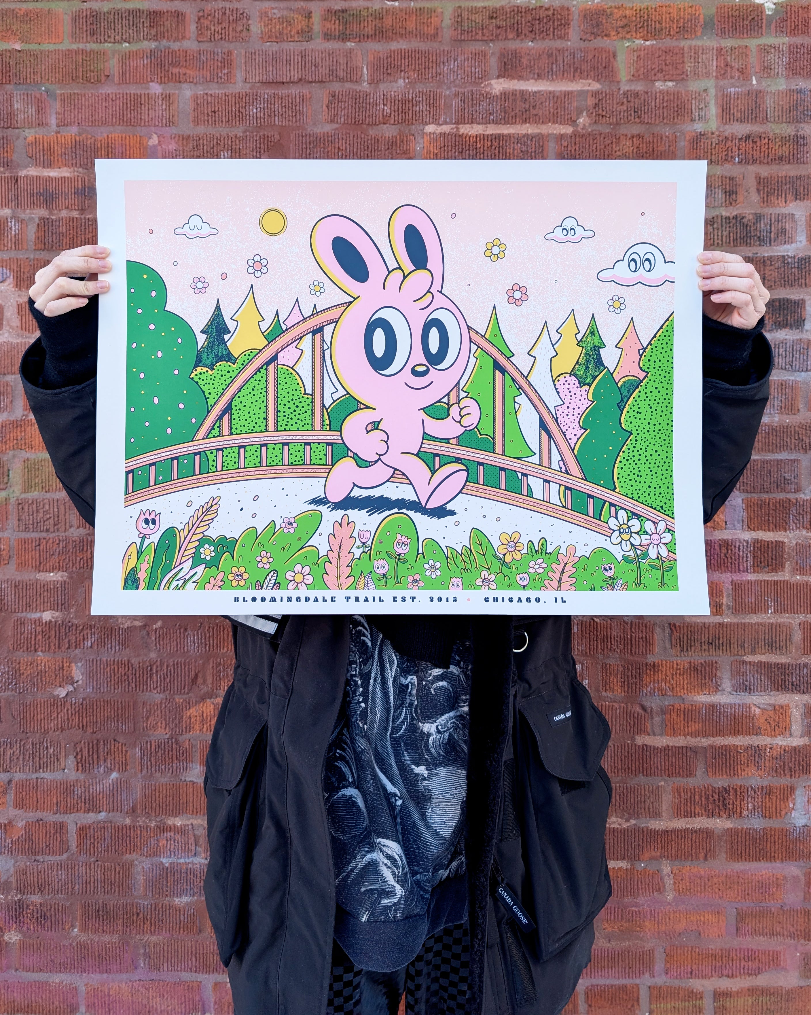 Bloomingdale Trail Print by Blake Jones