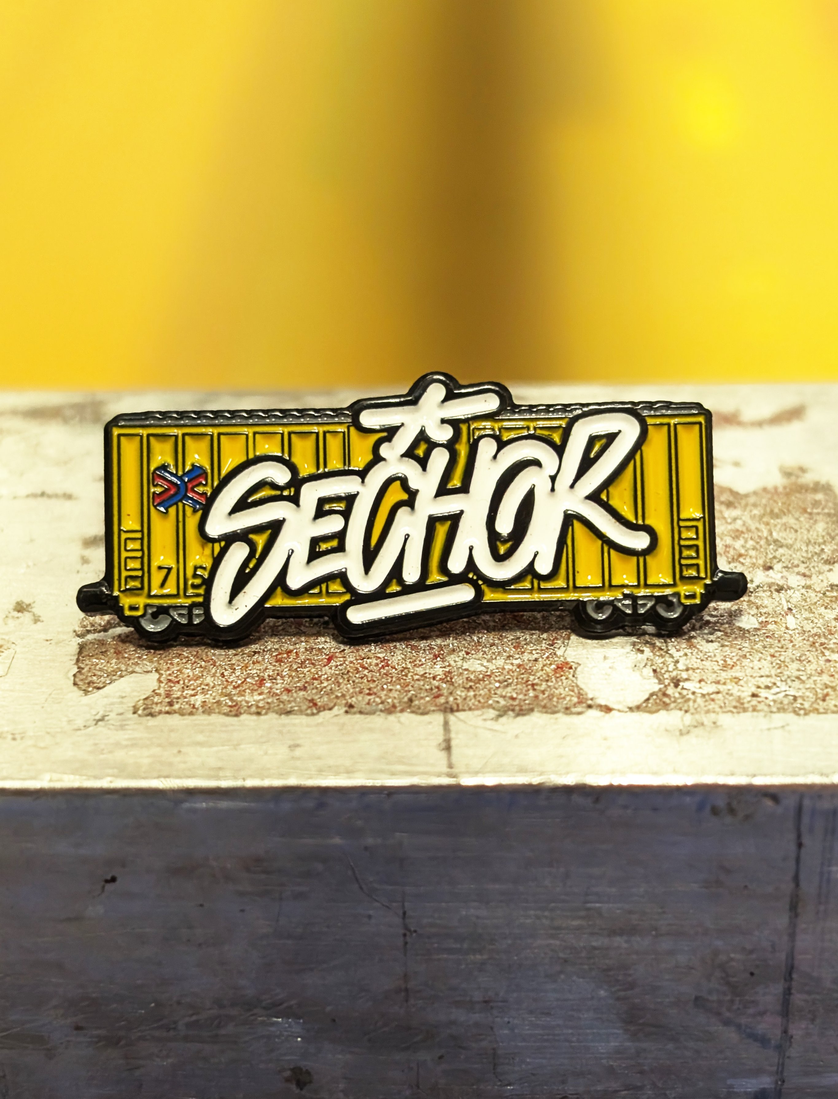 Sechor Enamel Pin