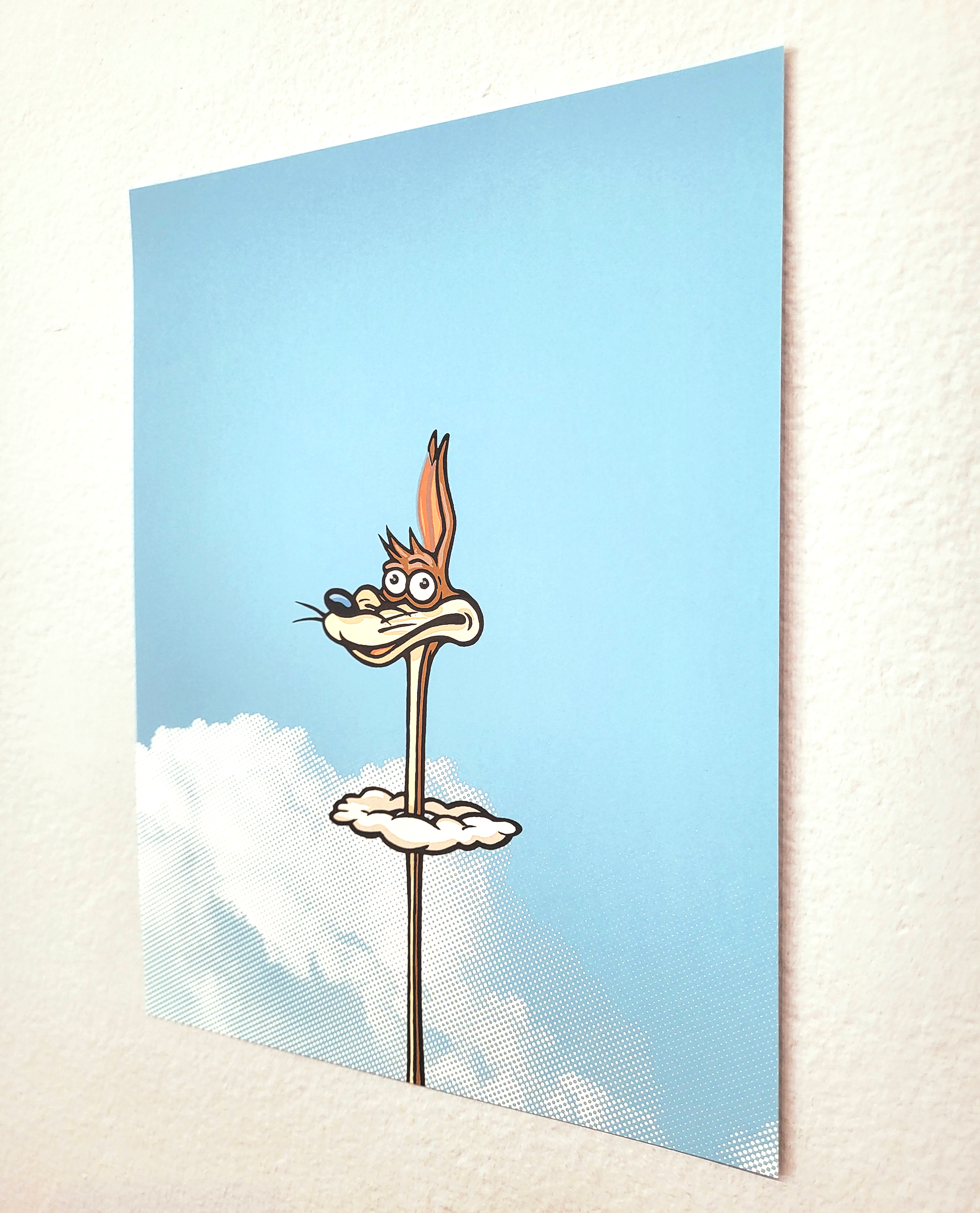 "The Fall #3"Screen Print by Steve Seeley