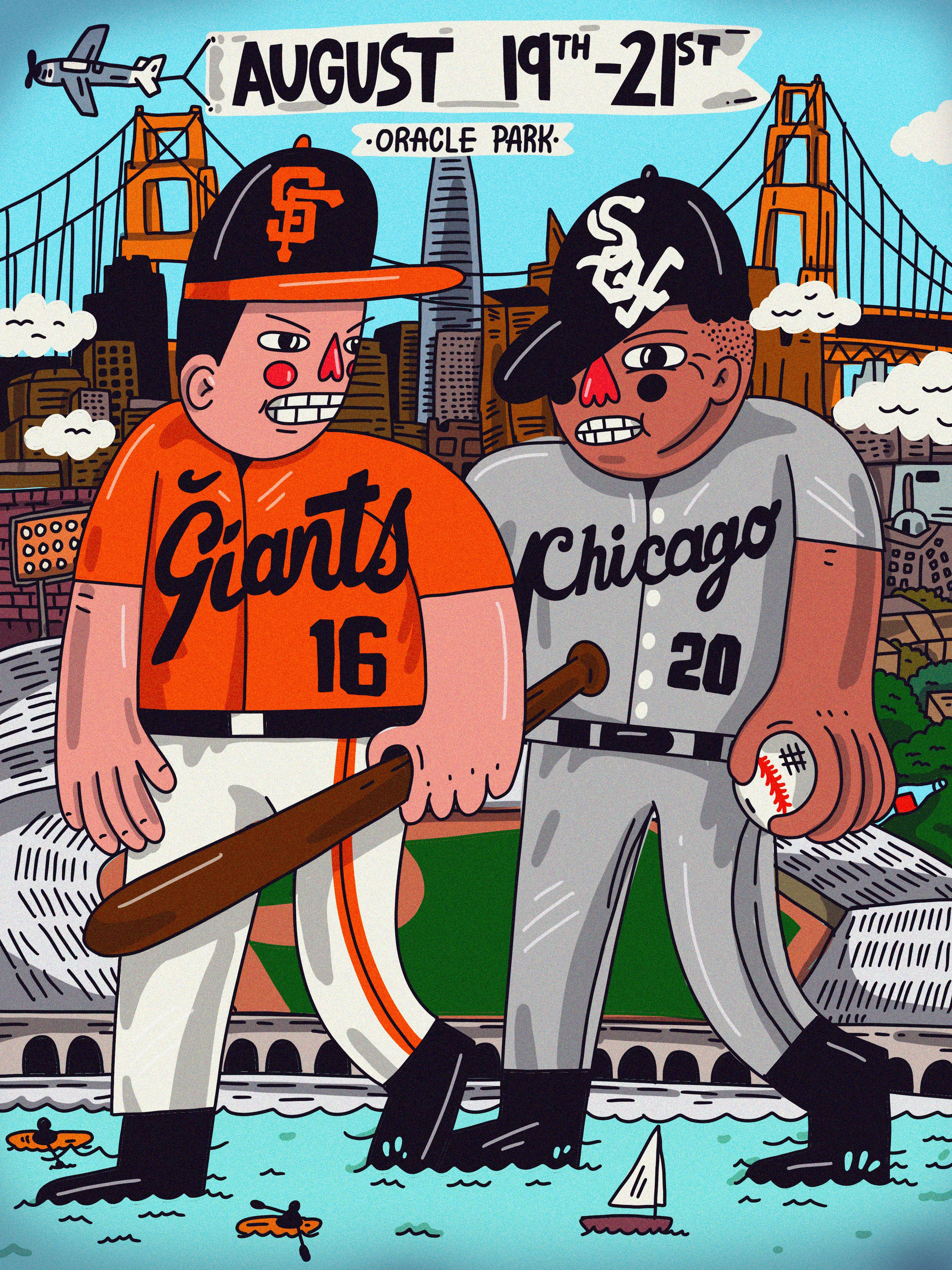 "White Sox v. Giants" by Sentrock