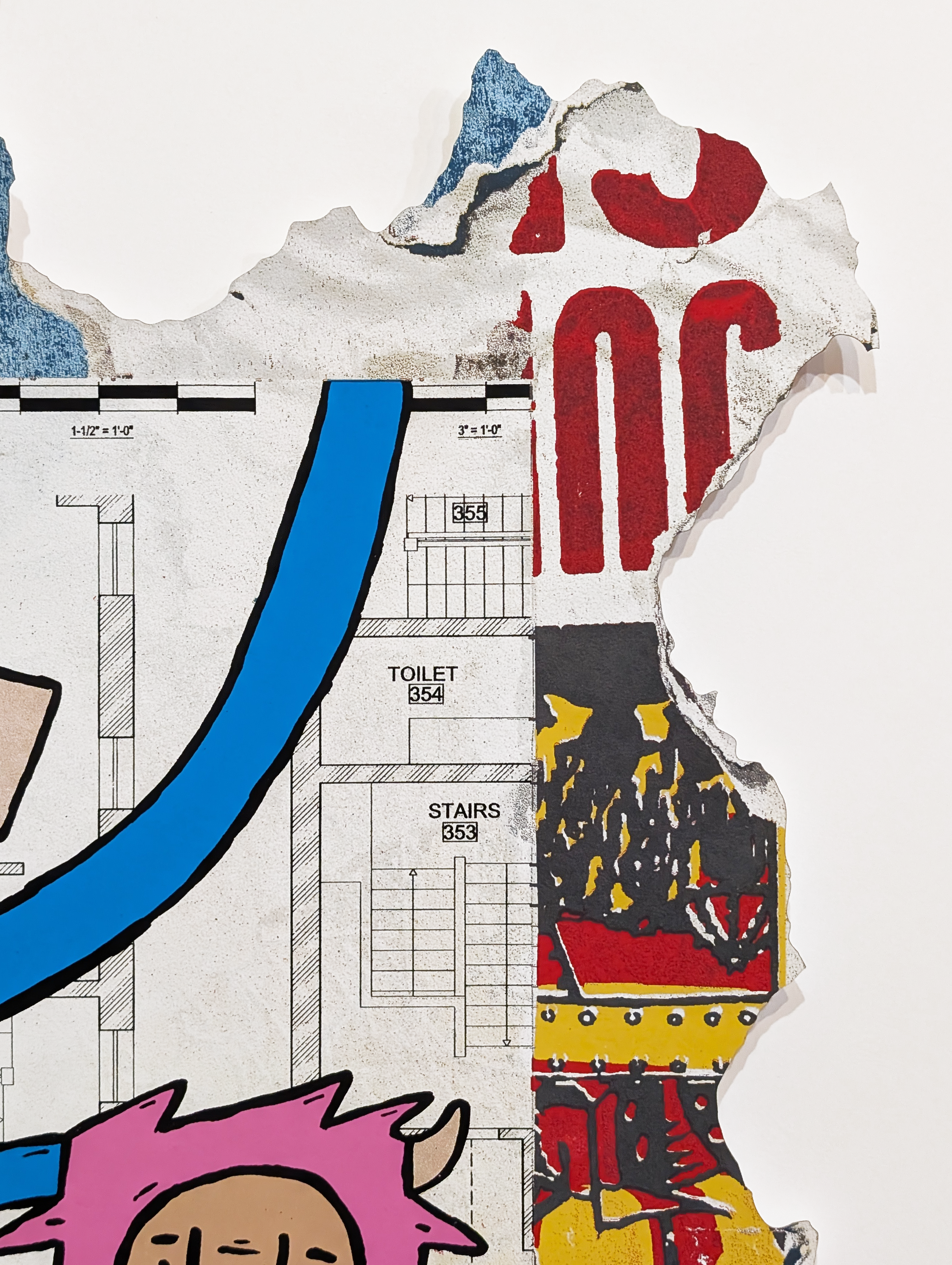 "Outside" Screen printed edition by Penny Pinch