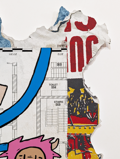 "Outside" Screen printed edition by Penny Pinch