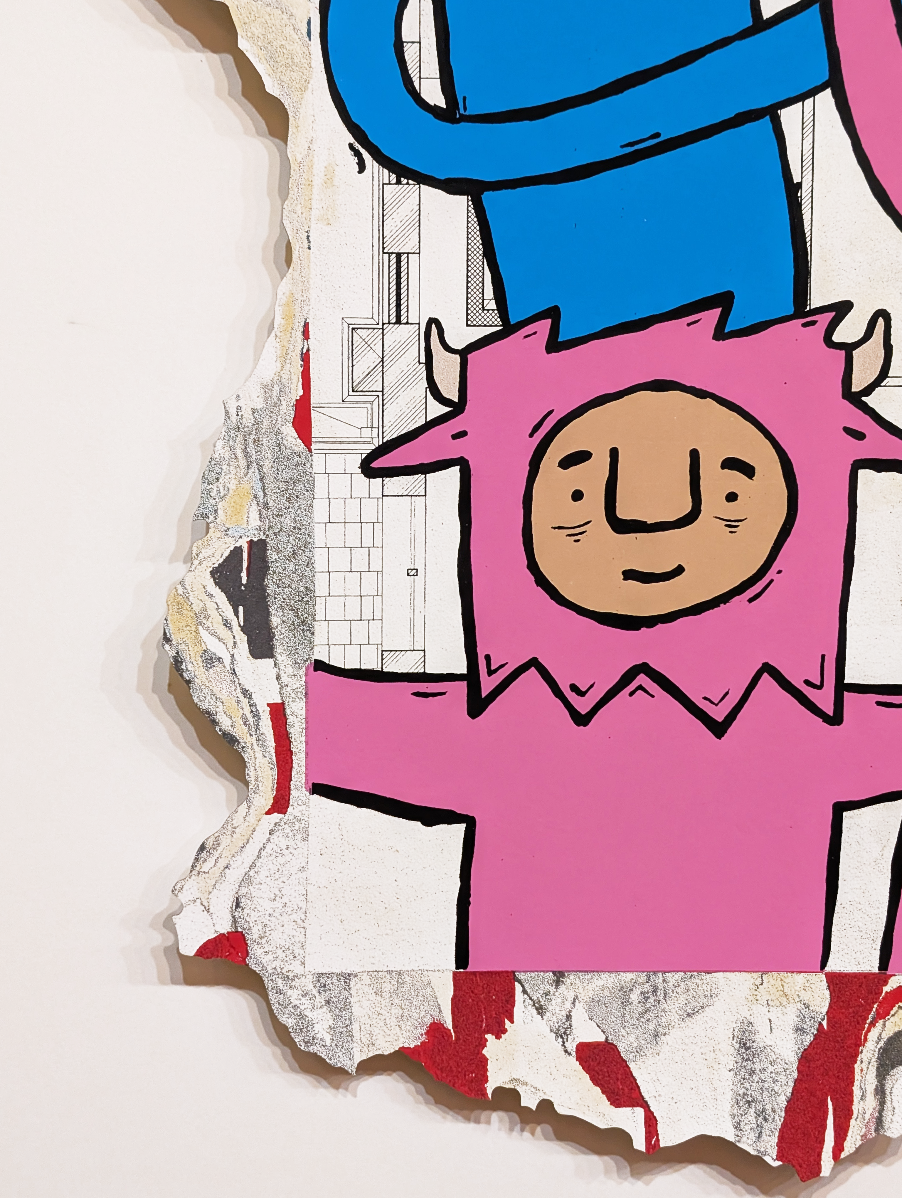 "Outside" Screen printed edition by Penny Pinch