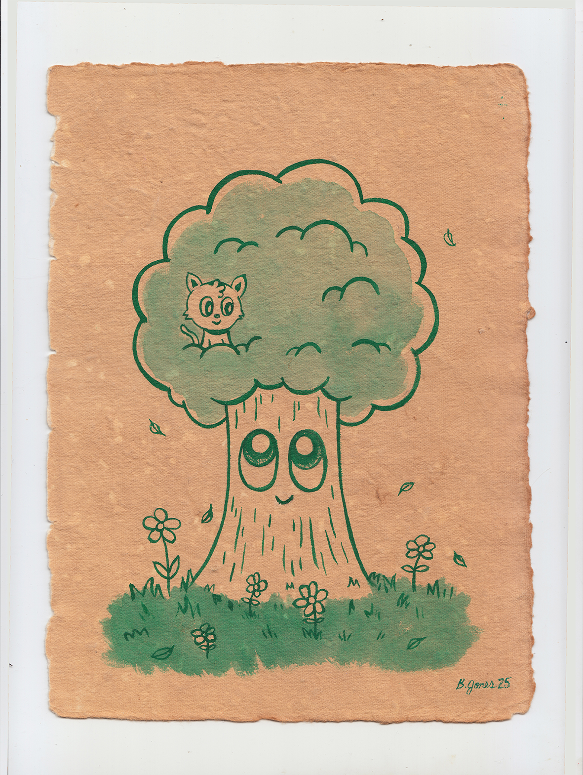 "Tree Cat" by Blake Jones