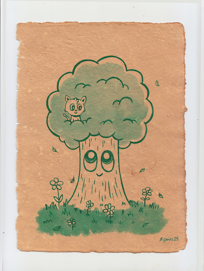 "Tree Cat" by Blake Jones