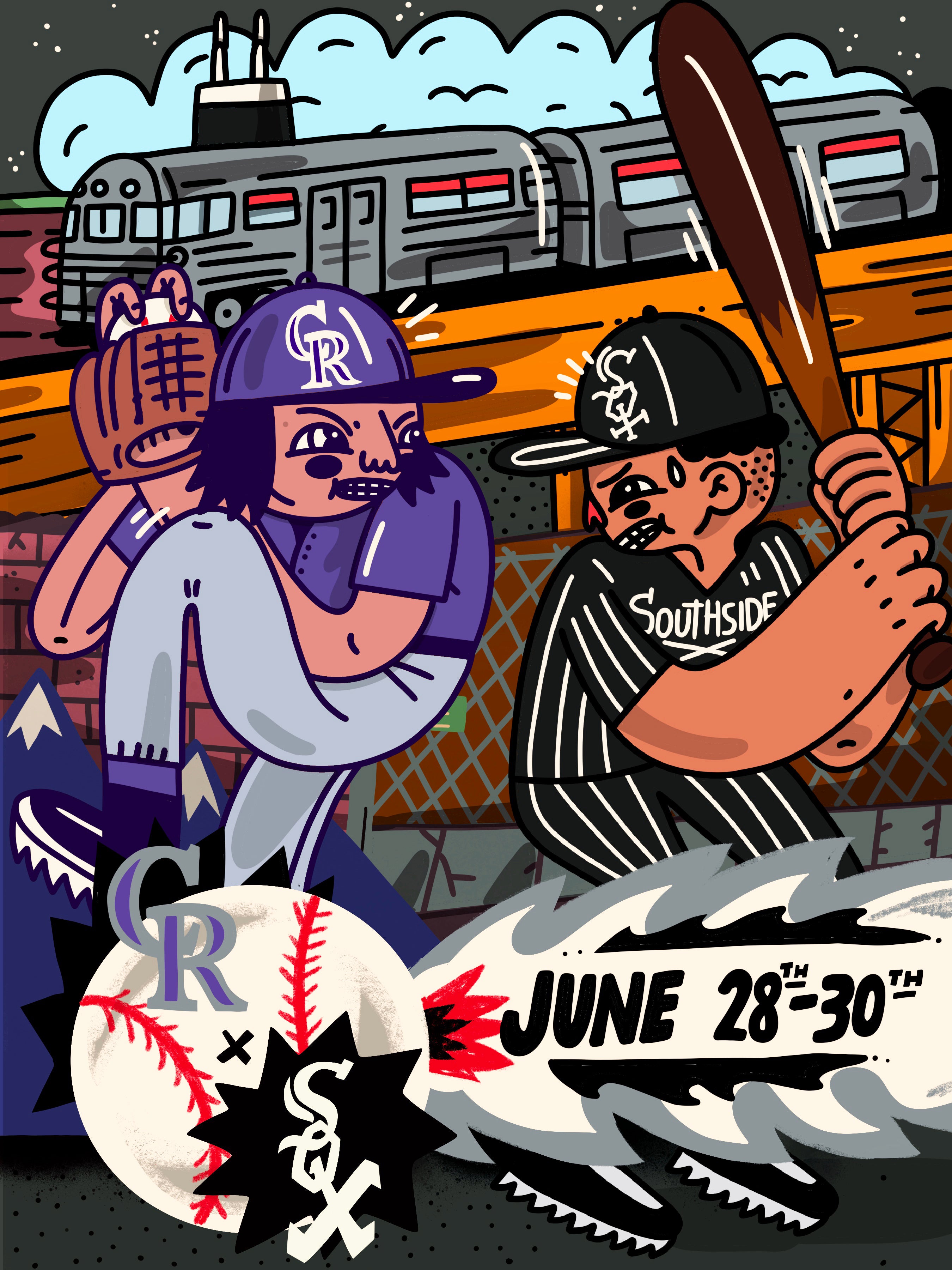 "White Sox v. Rockies" by Sentrock