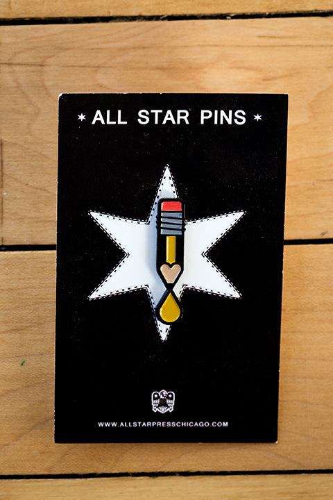 "Pencil Ink" Pin by Sean Mort