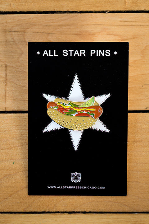 "Hotdog" Pin by The Found