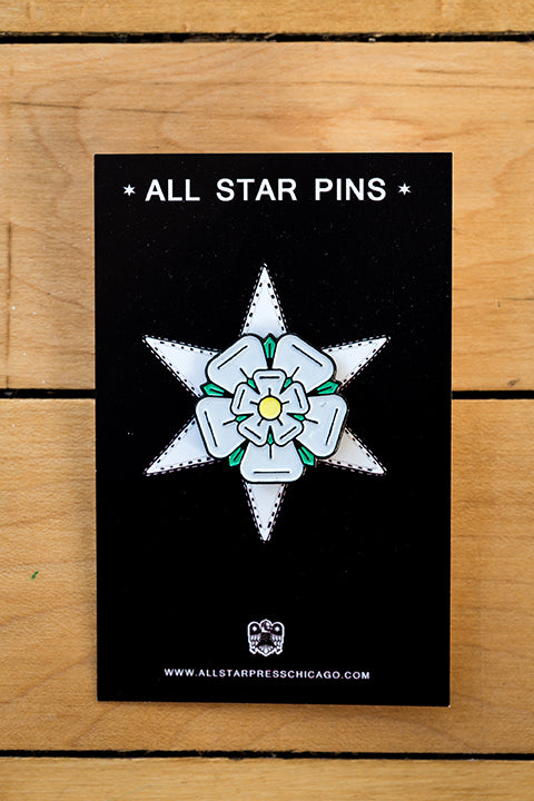 "Flower" Pin by Sean Mort