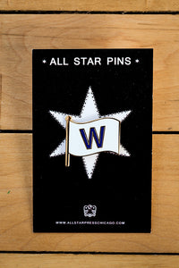 The W Flag Pin
