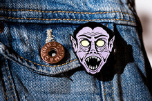 Load image into Gallery viewer, &quot;Dracula Monster&quot; Pin by Half Hazard Press
