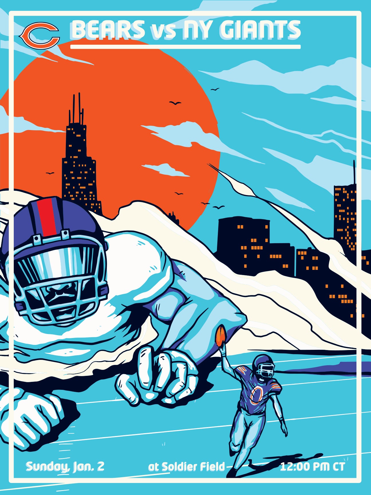 Game 16: "Official Bears Vs. Giants" by Fedz