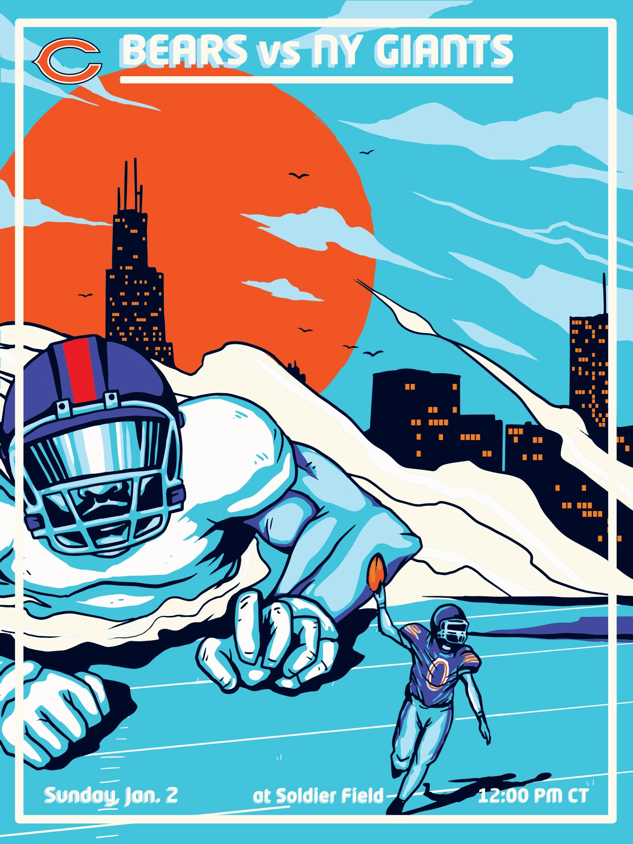 Game 16: 'Official Bears Vs. Giants' by Fedz