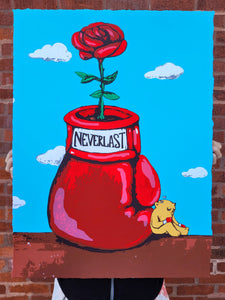 "Neverlast" Screenprint by JC Rivera