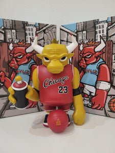 "Street Bully" Yellow Vinyl Toy by JC Rivera