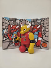 Load image into Gallery viewer, &quot;Street Bully&quot; Yellow Vinyl Toy by JC Rivera
