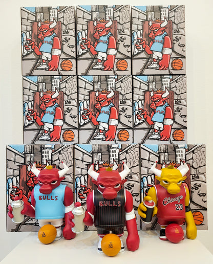 "Street Bully" Vinyl Toy Box Set by JC Rivera