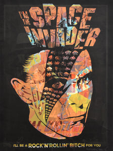 "Space Invader - David Bowie Variant 4" by Butcher Billy