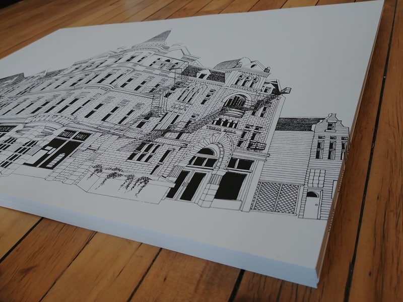 Thalia Hall Print by Kate Lewis