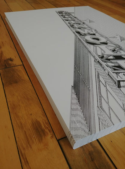 Steppenwolf Theatre Print by Kate Lewis