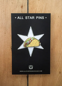 "Taco" Pin by The Found
