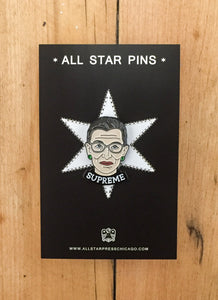 "Ruth Supreme" Pin by The Found