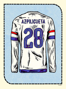 "C. Azpiligueta Jersey" by Zissou Tasseff-Elenkoff