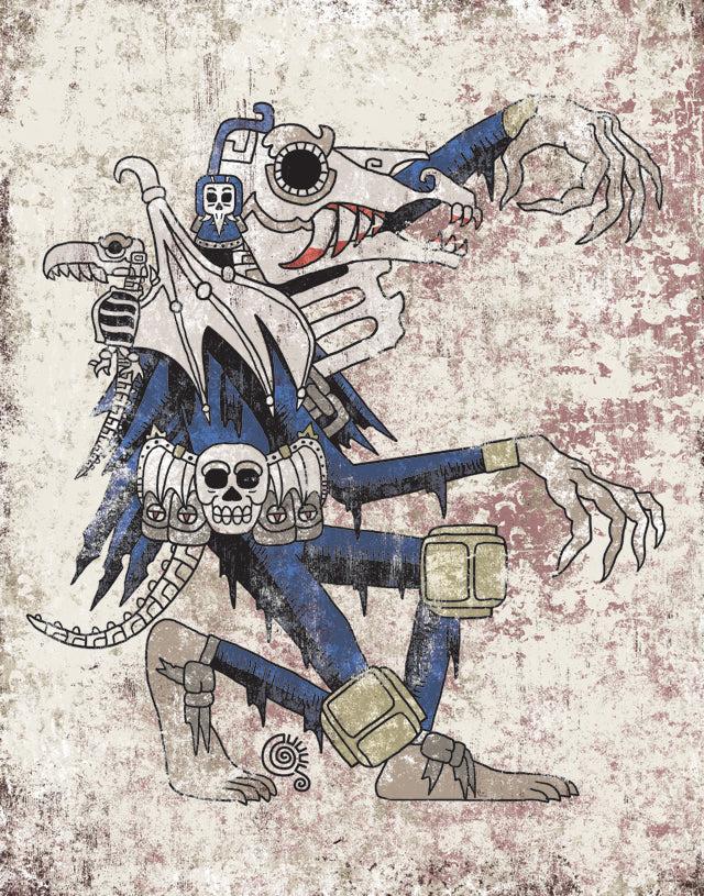 "Aztec Mortis" by Qetza Art